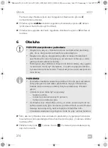 Preview for 274 page of Dometic ACX3 30 Operating Manual