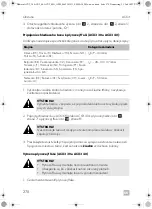 Preview for 278 page of Dometic ACX3 30 Operating Manual