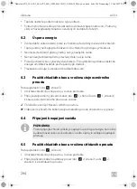 Preview for 294 page of Dometic ACX3 30 Operating Manual