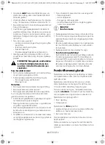 Предварительный просмотр 44 страницы Dometic ACX3 Series Short Operating Manual