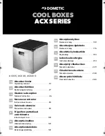 Dometic ACX35 Operating Manual preview