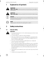 Предварительный просмотр 11 страницы Dometic ACX35 Operating Manual