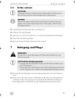 Предварительный просмотр 41 страницы Dometic ACX35 Operating Manual