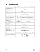 Предварительный просмотр 82 страницы Dometic ACX35 Operating Manual