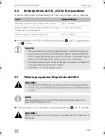 Предварительный просмотр 187 страницы Dometic ACX35 Operating Manual