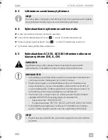 Предварительный просмотр 202 страницы Dometic ACX35 Operating Manual