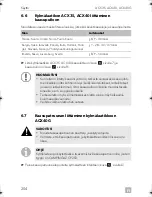 Предварительный просмотр 204 страницы Dometic ACX35 Operating Manual