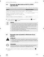 Предварительный просмотр 241 страницы Dometic ACX35 Operating Manual