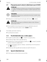 Предварительный просмотр 260 страницы Dometic ACX35 Operating Manual