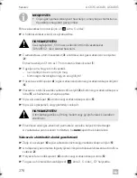 Предварительный просмотр 276 страницы Dometic ACX35 Operating Manual