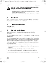 Preview for 41 page of Dometic AG101 Installation Manual