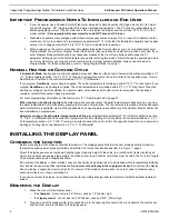 Preview for 6 page of Dometic AH-Passport I/O Operation Manual