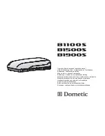 Dometic B1100S Operation, Maintenance And Installation Manual preview