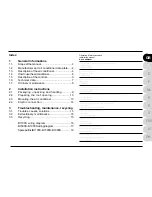 Preview for 4 page of Dometic B1100S Operation, Maintenance And Installation Manual