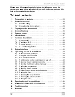 Preview for 32 page of Dometic B1600PLUS Operating Manual