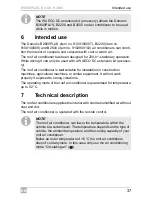 Preview for 37 page of Dometic B1600PLUS Operating Manual