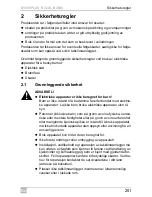 Preview for 201 page of Dometic B1600PLUS Operating Manual