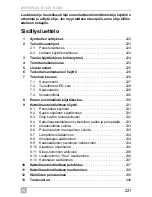 Preview for 221 page of Dometic B1600PLUS Operating Manual