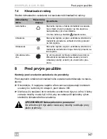 Preview for 347 page of Dometic B1600PLUS Operating Manual