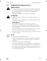 Preview for 69 page of Dometic BC100 Operating Manual