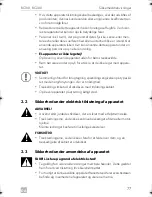 Preview for 77 page of Dometic BC100 Operating Manual