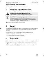 Preview for 82 page of Dometic BC100 Operating Manual