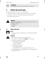 Preview for 85 page of Dometic BC100 Operating Manual