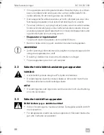 Preview for 86 page of Dometic BC100 Operating Manual