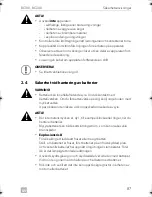 Preview for 87 page of Dometic BC100 Operating Manual