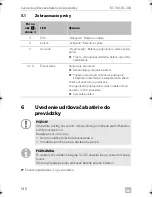 Preview for 140 page of Dometic BC100 Operating Manual