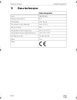 Preview for 150 page of Dometic BI01 Installation And Operating Manual