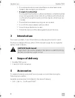 Preview for 8 page of Dometic BordBar TB15 Operating Manual