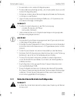 Preview for 16 page of Dometic BordBar TB15 Operating Manual