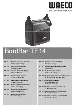 Предварительный просмотр 1 страницы Dometic BordBar TF14 Operating Manual