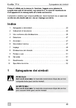 Предварительный просмотр 43 страницы Dometic BordBar TF14 Operating Manual