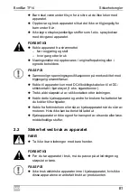 Предварительный просмотр 81 страницы Dometic BordBar TF14 Operating Manual