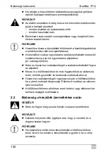 Предварительный просмотр 142 страницы Dometic BordBar TF14 Operating Manual