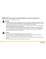 Preview for 4 page of Dometic BR342 Installation Instructions Manual