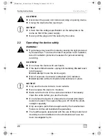 Preview for 22 page of Dometic Breathe Easy Installation And Operating Manual