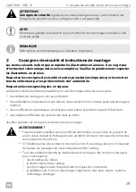 Preview for 29 page of Dometic BSC01 Installation And Operating Manual