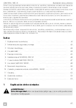 Preview for 41 page of Dometic BSC01 Installation And Operating Manual