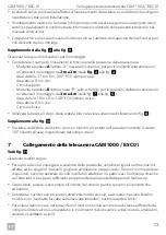 Preview for 73 page of Dometic BSC01 Installation And Operating Manual