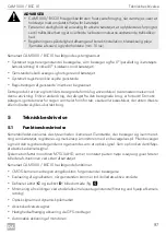 Preview for 97 page of Dometic BSC01 Installation And Operating Manual