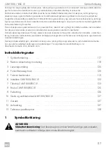 Preview for 117 page of Dometic BSC01 Installation And Operating Manual