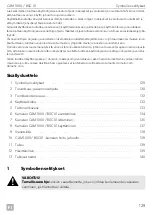 Preview for 129 page of Dometic BSC01 Installation And Operating Manual