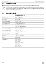 Preview for 204 page of Dometic BSC01 Installation And Operating Manual