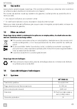 Предварительный просмотр 43 страницы Dometic BUTTNER MT 5000 iQ Installation And Operating Manual