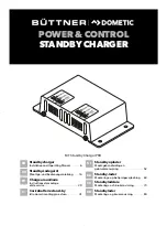 Dometic BUTTNER MT StandbyChargerPRO Installation And Operating Manual предпросмотр