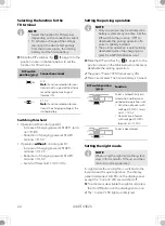 Предварительный просмотр 22 страницы Dometic Buttner MTBCB10 Installation And Operating Manual