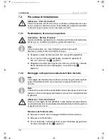 Preview for 72 page of Dometic CA1000 Installation Manual